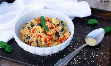 cous cous con verdure