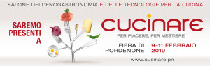 Banner Saremo presenti Cucinare 2019