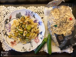 cavatelli zucchine guanciale