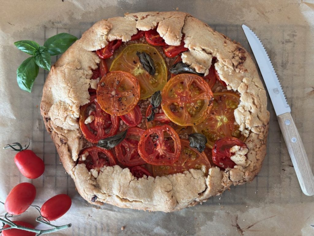 Galette rustica pomodori