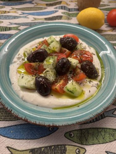 feta montata insalata greca