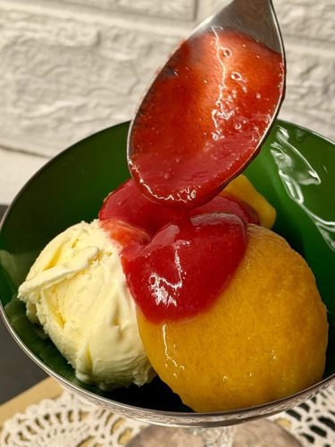 pesche melba
