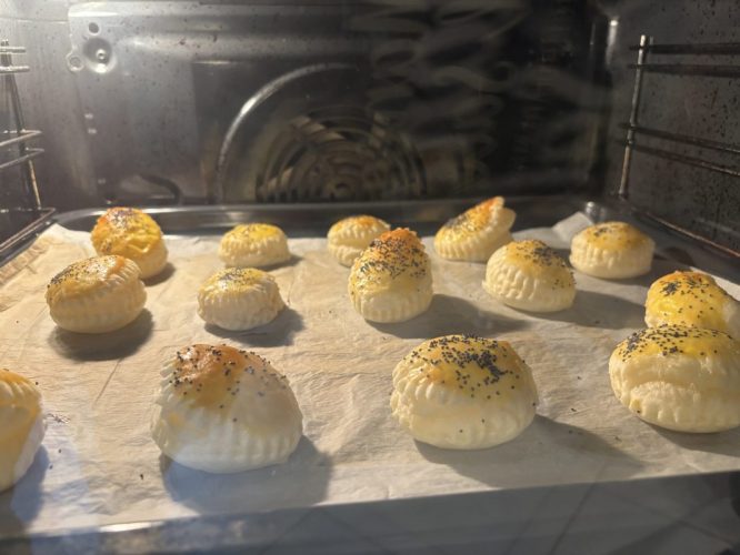 Conchiglie di pasta sfoglia