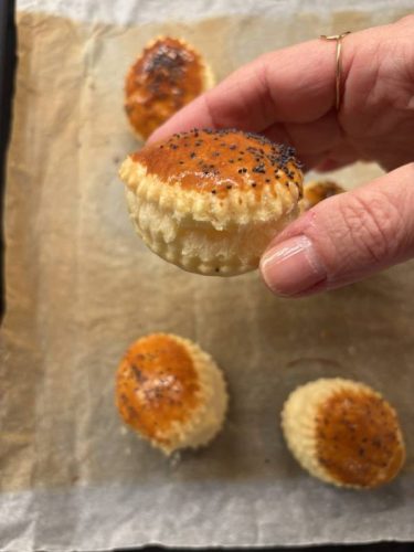 Conchiglie di pasta sfoglia