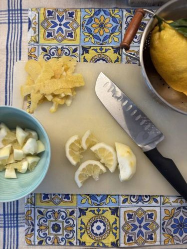 insalata di limoni procidana