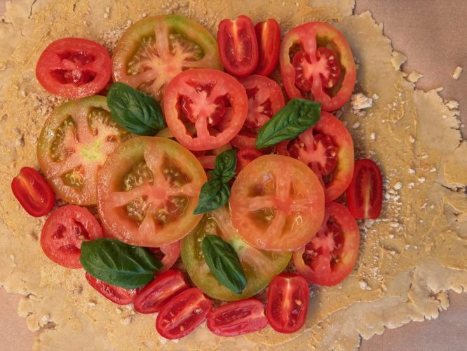 Galette rustica pomodori
